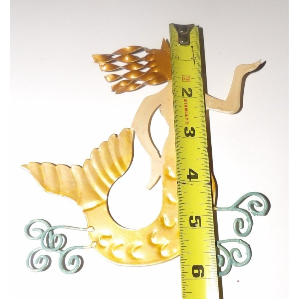 Mermaid Flamingo Palm Tree Metal Refrigertor Magnets. Whimsical Fun Ornament - Picture 12 of 13